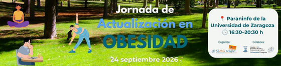 banner formacion Jornada Obesidad SEMG Aragon