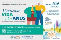 La SEMG ofrecerá a la población el ciclo de conferencias ‘Añadiendo vida a los años’ por su congreso de A Coruña