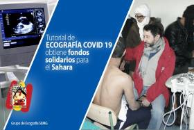 El nuevo tutorial del Grupo de Ecografía de la SEMG sobre COVID-19 obtiene fondos solidarios para el Sahara