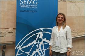 Cristina Gutiérrez, socia de SEMG desde su primer año de residencia, reconocida como una de las mejores MIR de CyL