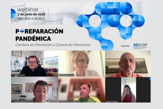 Expertos nacionales e internacionales analizan las claves en prevenci&oacute;n y control de infecciones en el webinar 