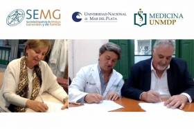 La SEMG firma un convenio con la Universidad de Mar del Plata de Argentina para favorecer el intercambio internacional